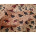 thumbnail image 4 of oneOone Silk Tabby Mandys Pink Fabric Texture & Triangle Geometric Sewing Craft Projects Fabric Prints By Yard 42 Inch Wide, 4 of 4