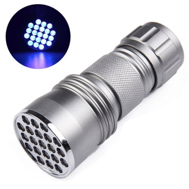 Purple Light, Mini UV Flashlight, Ultraviolet Blacklight Detector for Dog Urine, Pet Stains and Bed Bug