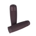 thumbnail image 3 of facefd 2pcs Motorcycle Motorbike Recoil Rubber Gel 7/8" 22mm Handlebar Grips Coffee, 3 of 5