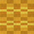 thumbnail image 1 of Ahgly Tapis de Zone Carré Transitionnel Néon Orange Lavable en Machine, 4 Pieds Carré, 1 of 7