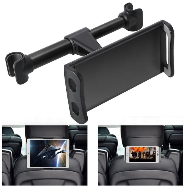 360 Rotation Universal Car Rear Pillow Tablet Phone Holder Stand