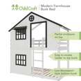 thumbnail image 4 of Child Craft Modern Farmhouse Bunk Bed, 4 of 8