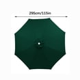 thumbnail image 2 of LSLJS Garden Umbrella Outdoor Stall Umbrella Beach Sun Umbrella Replacement Cloth 118 Inch Diameter with 8 Bones, Portable Windproof Compact Travel Umbrella, 2 of 4