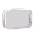 thumbnail image 2 of JWshufel PVC Transparent Makeup Bag Large Capacity Cosmetic Organizer Portable Plastic Zipper Wash Bag Convenient Travel Toiletry Storage Case for Beauty Products and Accessories, 2 of 4