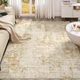 thumbnail image 1 of x Area Rug Living Room Rugs Washable Neutral Modern Abstract Soft Thin Large Rug Indoor Floor No Slip Rug Carpet for Bedroom Under Dining Table Home Office Decor Grey, 1 of 9