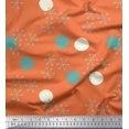thumbnail image 1 of Soimoi Poly Georgette Fabric Geometric & Polka Dots Fabric Prints By Yard 42 Inch Wide, 1 of 3