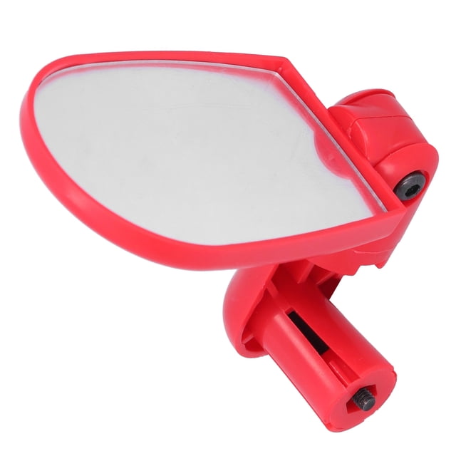 Rétroviseurs de Guidon de Vélo, Compacts Pratiques ABS Rétroviseurs Haute Résistance pour Extérieur pour Vélo pour Conduite Rouge