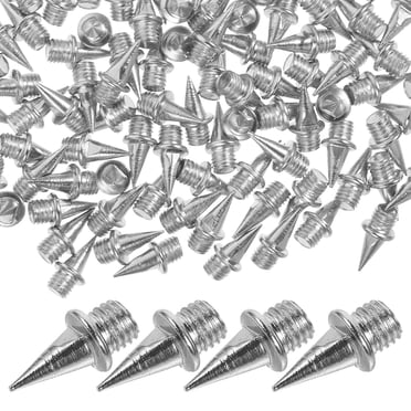 SHISUYAN 110 Pcs Pointes de Piste en Métal Pointes de Chaussure en Acier Dur Pointes de Chaussure de Golf Pointes de Piste de Chaussure