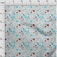 thumbnail image 3 of oneOone Rayon Red Fabric Tool Sewing Craft Projects Fabric Prints By Yard 56 Inch Wide, 3 of 4