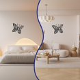 thumbnail image 2 of Becaristey Metal Wall Decor Rustproof And Impact-resistant Metal Wall Art For Nature-inspired Living Room Delicate Pattern Large 1Set, 2 of 6