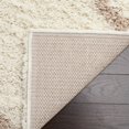 thumbnail image 4 of Safavieh Dallas Shag Collection 5 x 7 Foot Indoor Carpet Area Rug, Ivory/Beige, 4 of 5