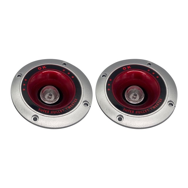 Miangastore 2 Pcs Haut-Parleur de Voiture Tweeter Remplacement Corne Automobile Piézoélectrique