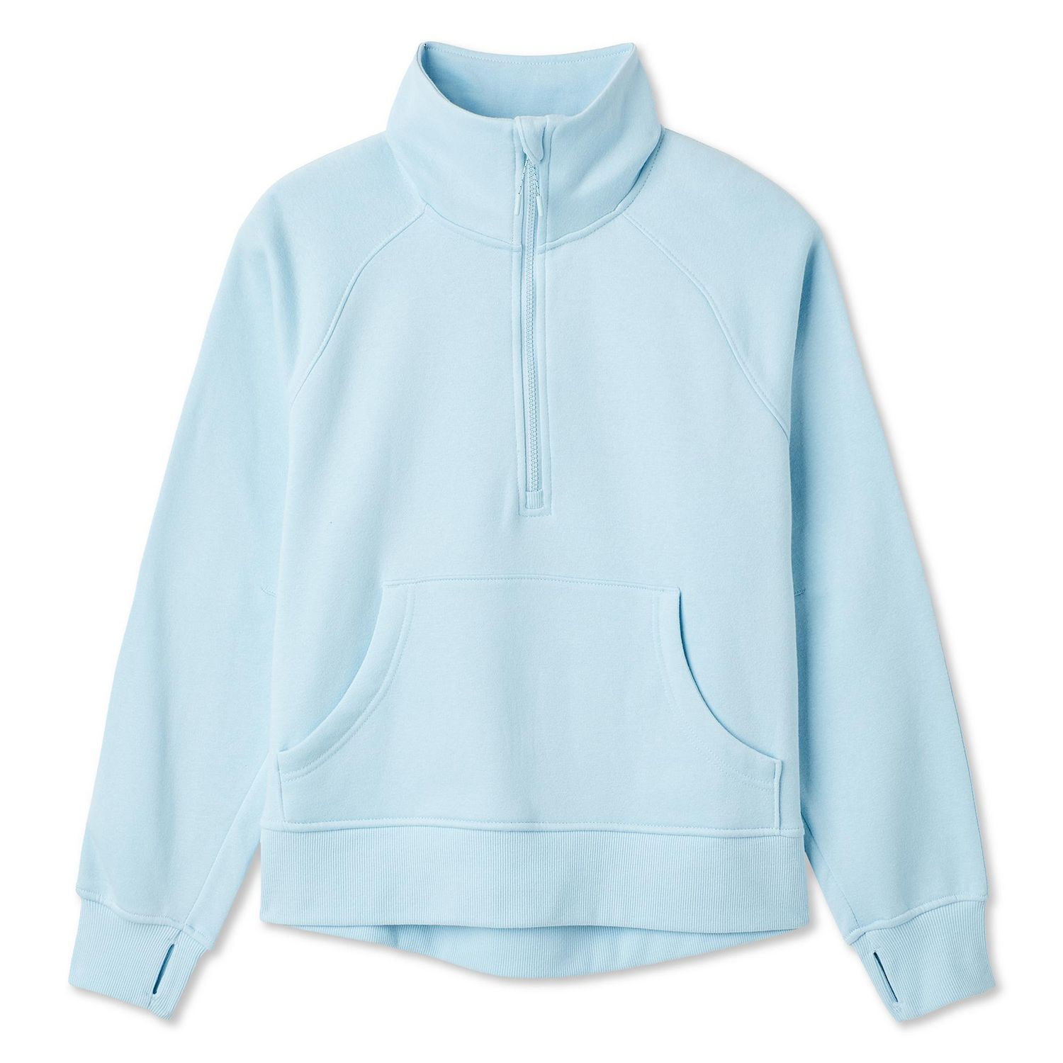 Chandail à demi-fermeture éclair Athletic Works pour femmes