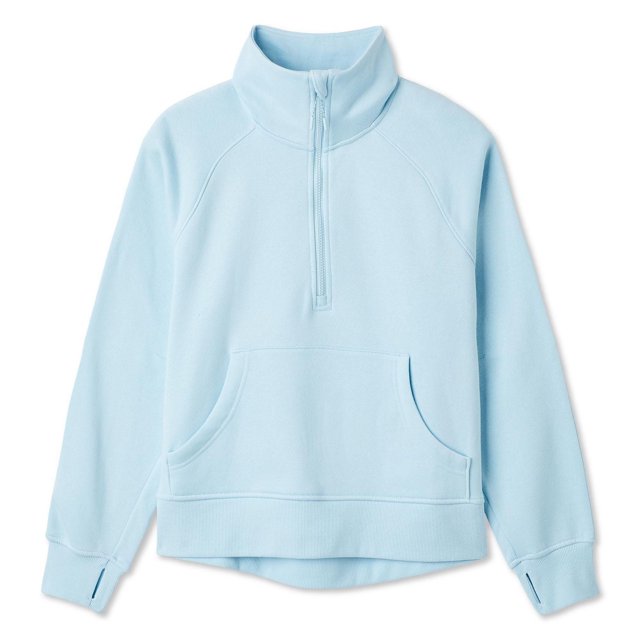 Chandail à demi-fermeture éclair Athletic Works pour femmes