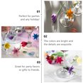 thumbnail image 3 of Miangastore Silicone Glass Identifier 6Pcs Wine Glass Charms For Christmas, 3 of 8