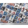 thumbnail image 3 of Soimoi Poly Georgette Fabric Check,Women & Camera Patchwork Decor Fabric Printed Yard 42 Inch Wide, 3 of 3