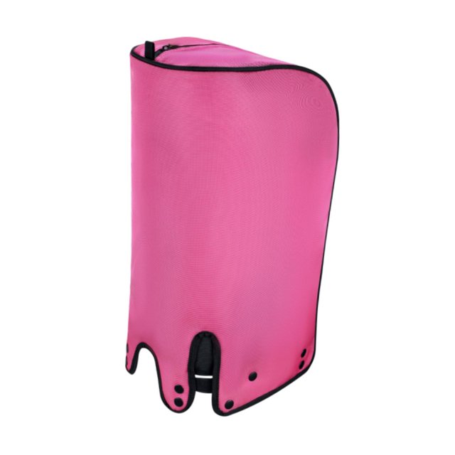 Lipstore Golf Bag Cover Dustproof Rain Hood Cape for Travel Golf Course Driving Range Pink