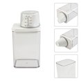 thumbnail image 4 of Plastic Laundry Washing Up Powder Container Soap Detergents Storage Box Lid, 4 of 4