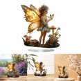 thumbnail image 2 of Fairy Tale Colors Fairy Ornament Home Study Bedroom Desktop Decoration Dreamy Assembly Prop, 2 of 6