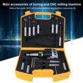 thumbnail image 4 of Boring Head Set 40CR Boring Bar Metric CNC Milling Tools Kit 1.5inch-18 Thread 75mm Diameter with Storage Box, 4 of 7