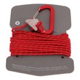 thumbnail image 1 of Camping Clothesline, Hanging Clothesline 4.3m Length  For Emergency Rescue For Hiking Red,Black, 1 of 8