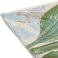 thumbnail image 4 of Erbanica Green Leaves Indoor Outdoor Rug, Unique Design, Easy to Clean, 4 of 5