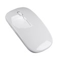 thumbnail image 2 of Wireless 2.4G Ultra-thin Silent Portable and Sleek Mice Rechargeable 10m/33ft Wireless Transmission (White), 2 of 7