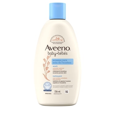 Aveeno Baby Eczema Care Body Wash with Natural Oatmeal & ProVitamin B5, Gentle Tear-Free Baby Body Wash for Sensitive & Eczema-Prone Skin, Hypoallergenic