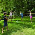 thumbnail image 2 of Franklin Sports Easy Assembly Full Size Outdoor Family Badminton Set, Yellow, 2 of 4