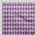 thumbnail image 4 of oneOone Polyester Spandex Purple Fabric Check Argyle Fabric For Sewing Printed Craft Fabric By The Yard 56 Inch Wide, 4 of 4
