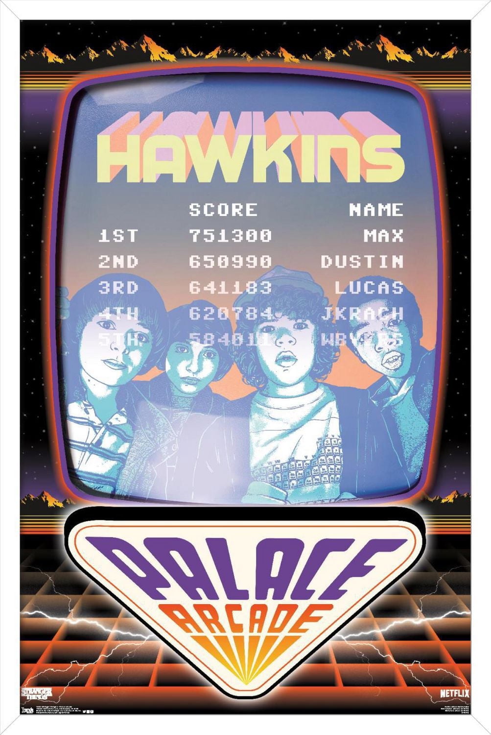 Netflix Stranger Things : Saison 2 - Palace Arcade