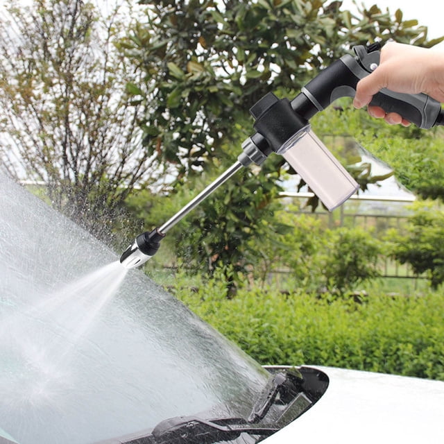 Ainf Water Pressure Washer Waterblitz High Pressure Water Water Hose Nozzle With 360° Rotating For Three Spray Modes Various Spray Effects Equipped With Metal Joint