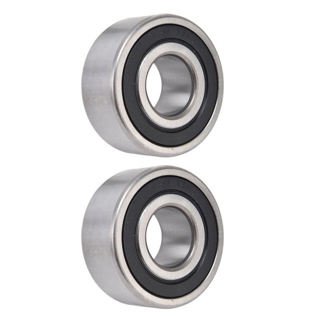 2Pcs Double Row Ball Bearing Steel Ball Bearings Double Shielded Flange for Planetary Reducer