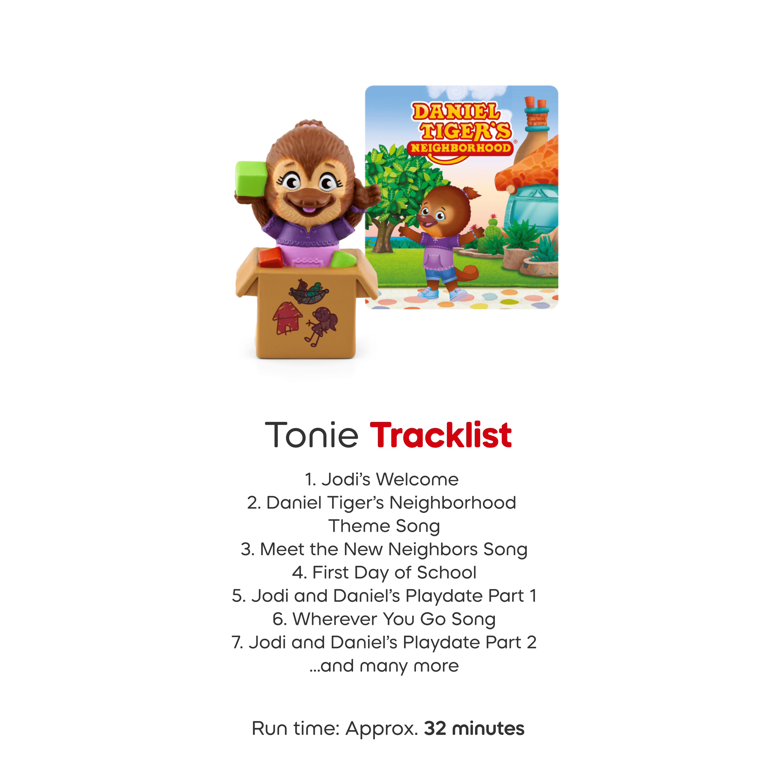 tonies Le Village de Dany: Jodi Platypus Figurine de lecture audio (anglais)
