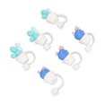 thumbnail image 2 of Straw Cover, Gift Reusable Silicone Straw Toppers Food Grade Sealed Cartoon   For Parties Type A,Type B, 2 of 8