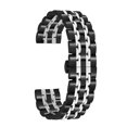 thumbnail image 1 of Amdohai Bracelets de Montre en Acier Inoxydable 22 mm avec Extrémité Droite, Bracelet de Montre à Dégagement Rapide, 1 of 9