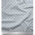 thumbnail image 1 of Soimoi Poly Georgette Fabric Floral Small Print Fabric by The Yard 52 Inch Wide, 1 of 3
