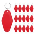 thumbnail image 1 of Unique Bargains Porte-Clés Vintage Motel Porte-Clés d'Hôtel Vierges Étiquette de Clé Rétro Losange, Rouge, Lot de 16, 1 of 7