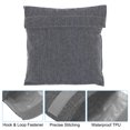 thumbnail image 4 of Unique Bargains 7'x7' Reusable Washable Polyester Snack Bag Sandwich Bag, Grey, 4 of 7