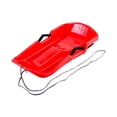 thumbnail image 3 of Siruishop Traîneau de Neige Robuste avec Corde de Traction Multifonction avec Frein Traîneau de Descente Rouge, 3 of 8
