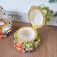thumbnail image 3 of Christmas Tree Jewelry Box Ceramic Hinged Trinket Box Small Christmas Tree Figurine Organizer Home Tabletop Decor Christmas Gifts, 3 of 8