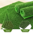 thumbnail image 3 of Baohd 4pcs ABS Scratch-Proof Artificial Grass Lawn For Low-Maintenance Gardens Low Maintenance Flocking 1Set, 3 of 5