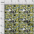 thumbnail image 2 of oneOone Polyester Spandex Light Green Fabric Asian Japanese Koi Fish Sewing Material Print Fabric by The Yard 56 Inch Wide, 2 of 4