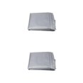 thumbnail image 2 of relayinert Dustproof Cover Premium Waterproof Protection For Boat Polyester Waterproof Cover Boat Cover Waterproof And Dustproof silver 230*94*46cm 2Set, 2 of 6