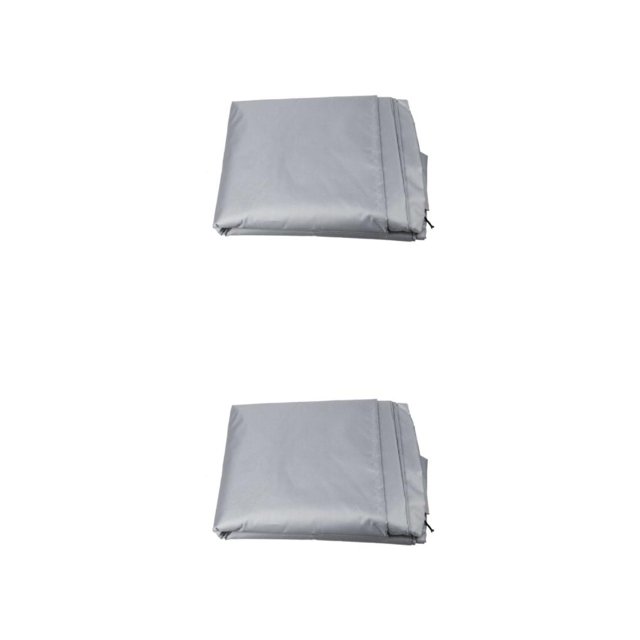relayinert Dustproof Cover Premium Waterproof Protection For Boat Polyester Waterproof Cover Boat Cover Waterproof And Dustproof silver 380*94*46cm 2Set