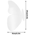 thumbnail image 3 of EGNMCR Beautiful Template Set Sewing Ruler, Acrylic Quilting Templates For Apprentices DIY Quilting Sewing Crafts Embroidery ru ler, 3 of 4
