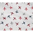 thumbnail image 5 of oneOone Cotton Flex Candy Red Fabric Travel Craft Projects Decor Fabric Printed By The Yard 40 Inch Wide, 5 of 5