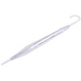thumbnail image 2 of Umbrella - Dome See Through Extra Large Big Clear Transparent Umbrella - Wind Resistant (Clear, White), 2 of 4