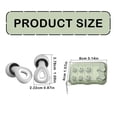 thumbnail image 3 of Bouchons d'Oreilles Loop Muets pour le Sommeil, Doux, Réutilisables, Flexibles, en Silicone, pour l'Ouïe, la Réduction du Bruit et le Vol, 3 of 9