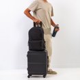thumbnail image 3 of Jetstream® 2-Piece Carry-On Luggage Set – 20" Hardside Spinner Carry On Suitcase and Foldable Travel Backpack, 3 of 11